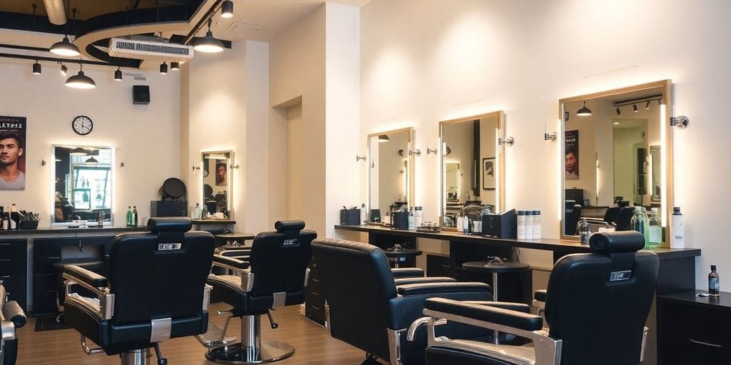 Design e usabilidade para sites de barbearia: Um design responsivo e uma navegação simples garantem uma excelente experiência do usuário, melhorando a retenção de clientes e a presença online da sua barbearia.