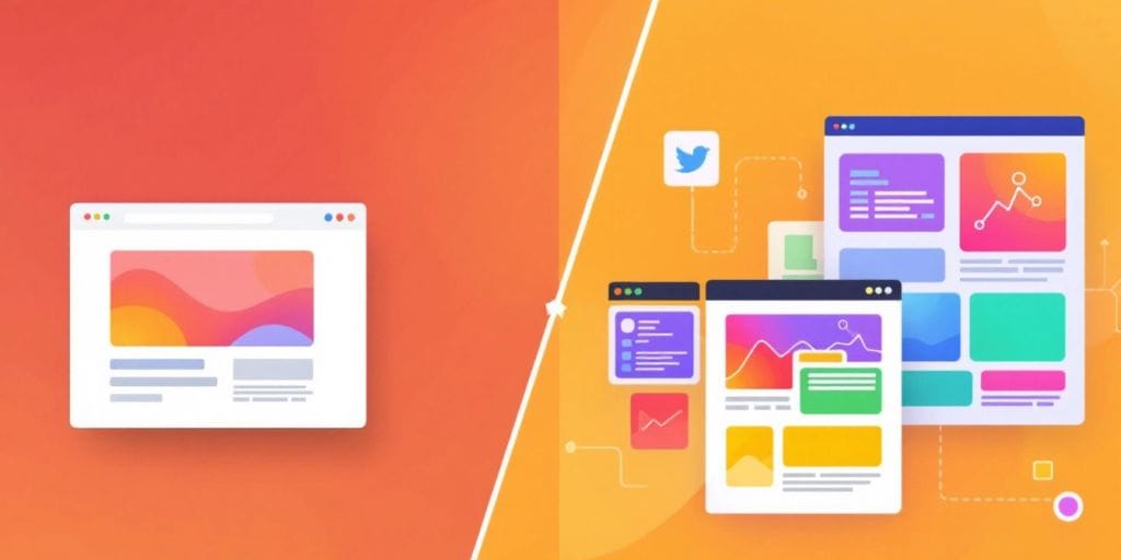 Diferença entre site estático vs. site dinâmico
