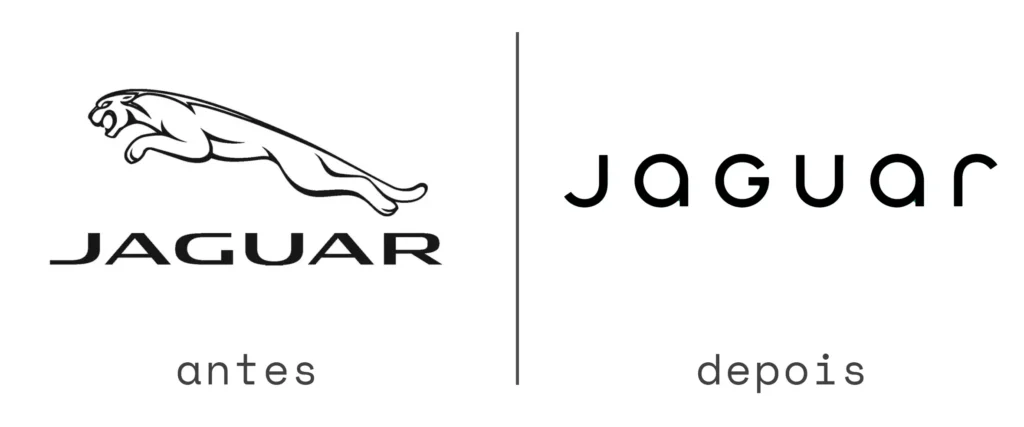 Jaguar: A marca de luxo britânica que aposta em um novo visual para se reposicionar no mercado automotivo.