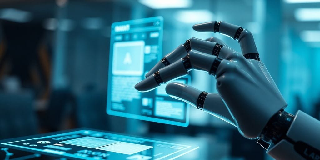 Inteligência Artificial na criação de sites