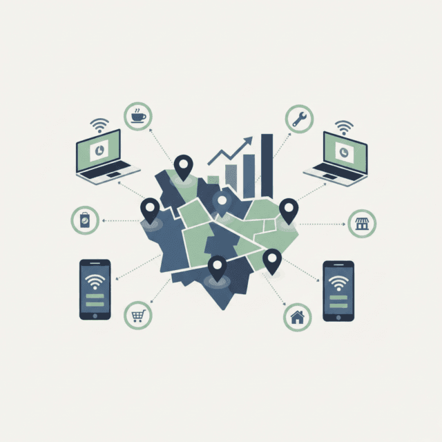 marketing local Mogi das Cruzes em São Paulo ilustração