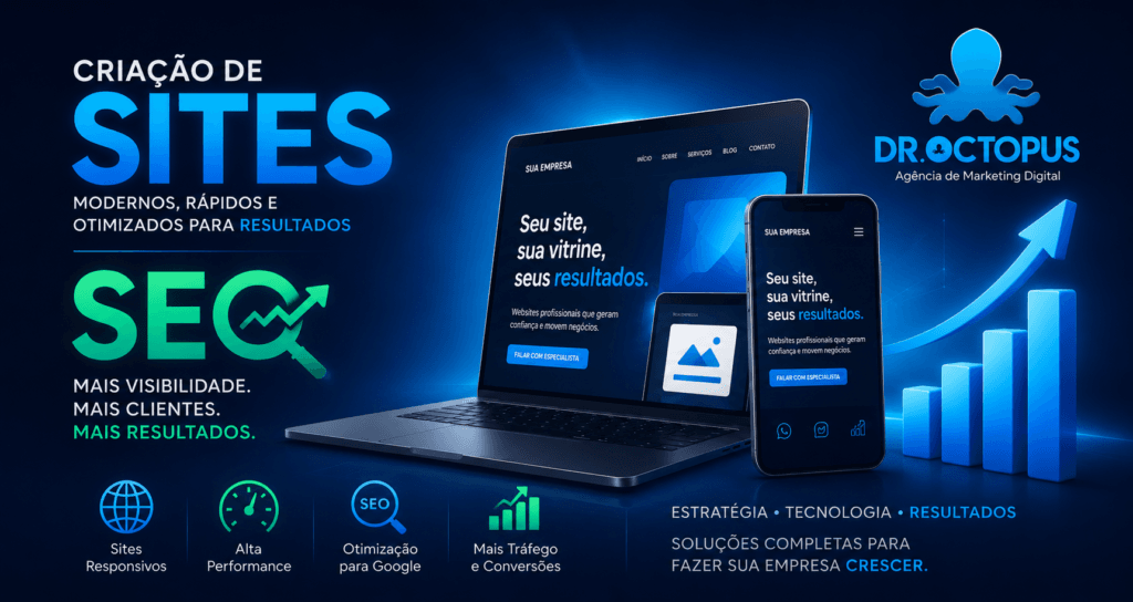 Criação de sites otimizados para resultados