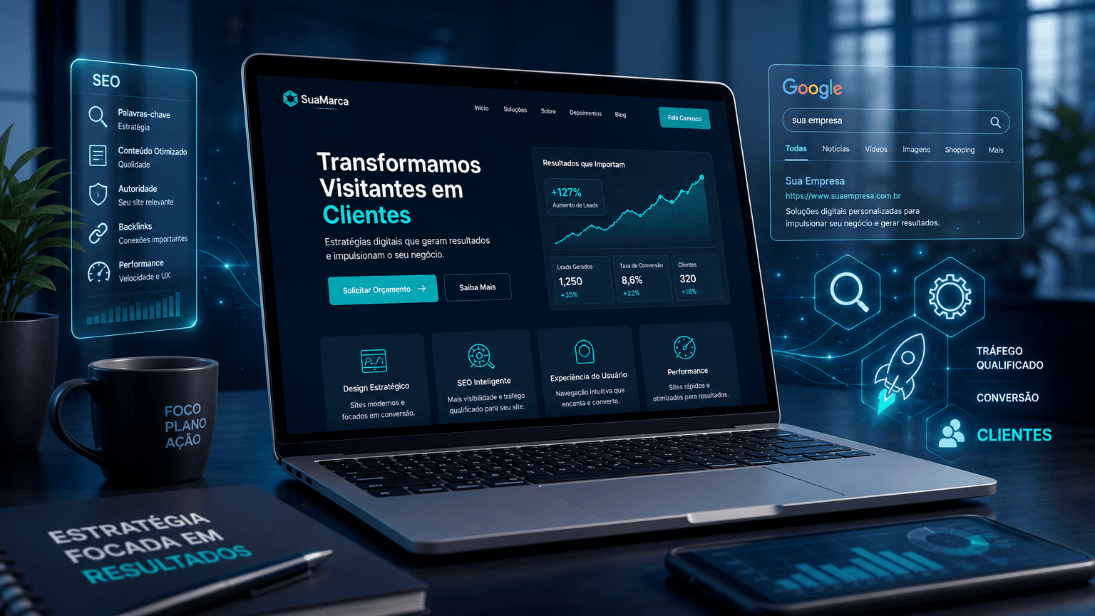 567. O Que Um Site Precisa Ter Para Gerar Clientes e Aparecer no Google