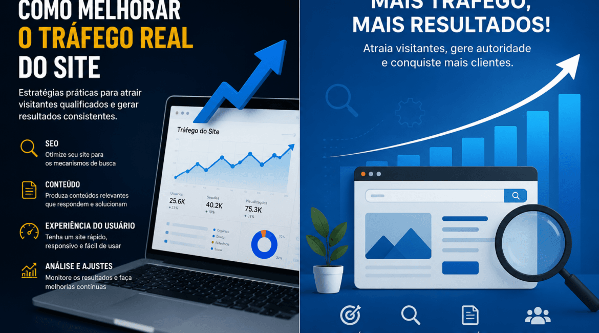 como melhorar tráfego real
