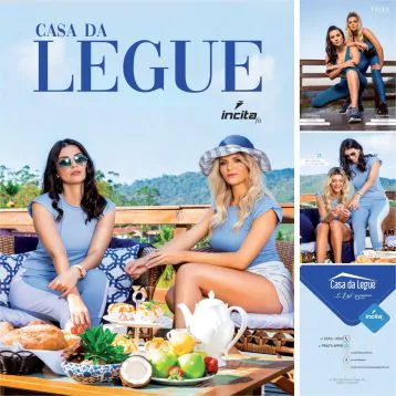 material de marketing catalogo casa da legue