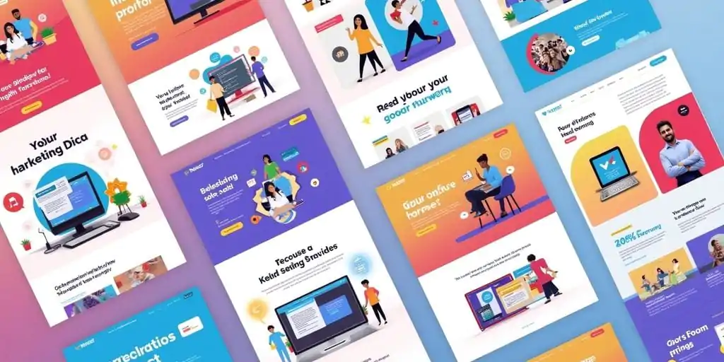 Elementos Essenciais de uma Página de Destino: Criar uma página de destino eficaz exige a presença de alguns elementos básicos: um título claro e chamativo, imagens de qualidade e uma chamada para ação (CTA) forte e visível. Esses componentes ajudam a capturar a atenção do visitante e direcioná-lo para a ação desejada, garantindo uma experiência de usuário simples e intuitiva.