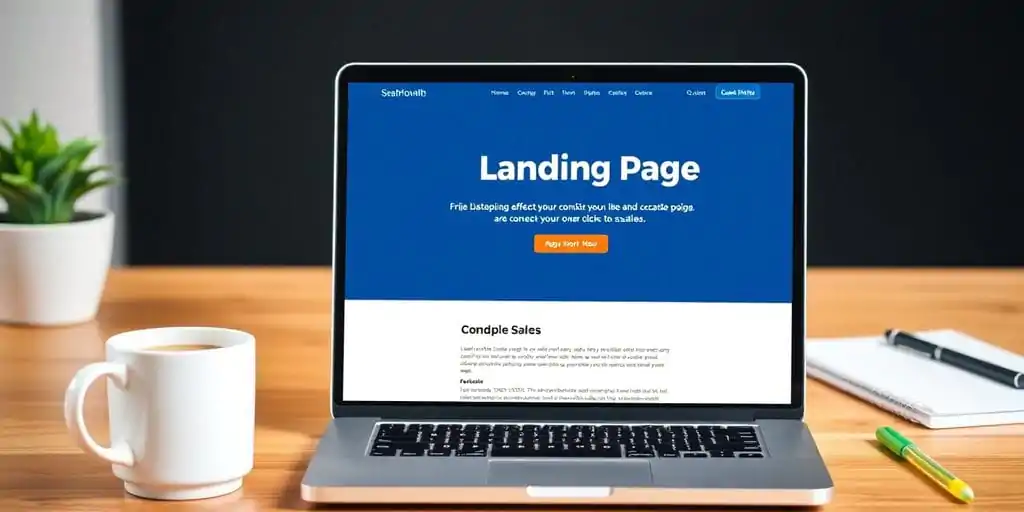 Com design e copywriting eficazes, uma Landing Page aumenta as vendas.