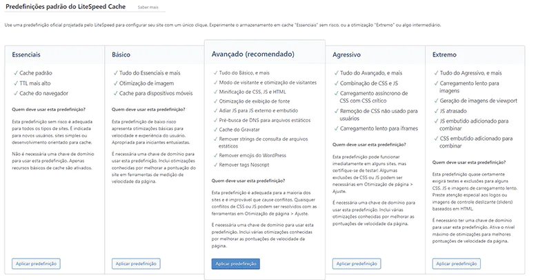 LiteSpeed Cache o poder do plugin