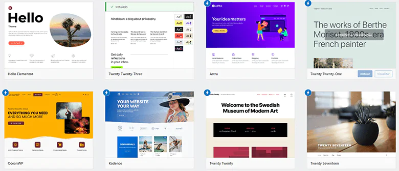 Templates de Site Gratuitos