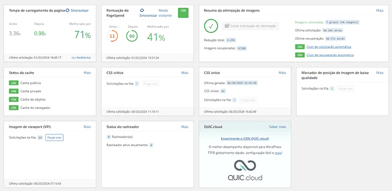 LiteSpeed Cache o poder do plugin