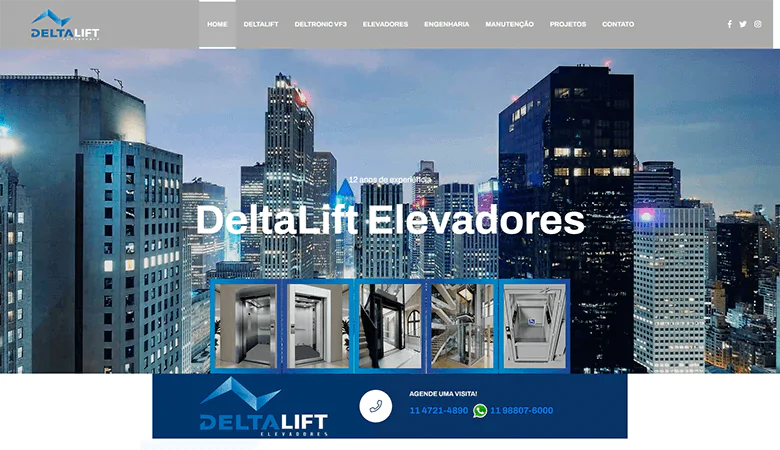 Site para a empresa Um ativo estratégico incontornável para o crescimento e visibilidade