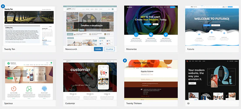 Templates de Site Gratuitos