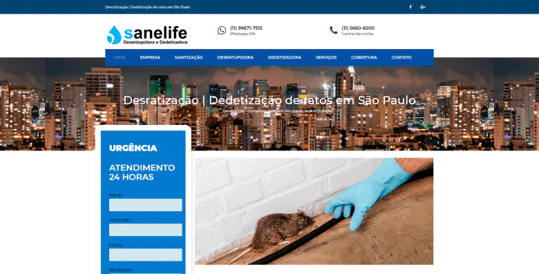 criação de sites agência Doutor Octopus