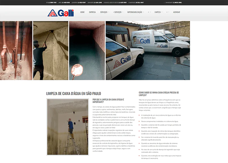 Criação de site para desratizadora responsivo