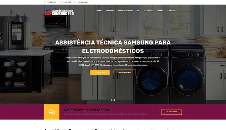 Criação site para autônomo