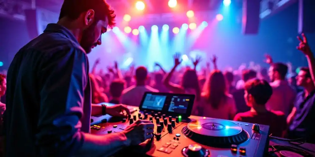 Criação de site para DJs. Agência Doutor Octopus