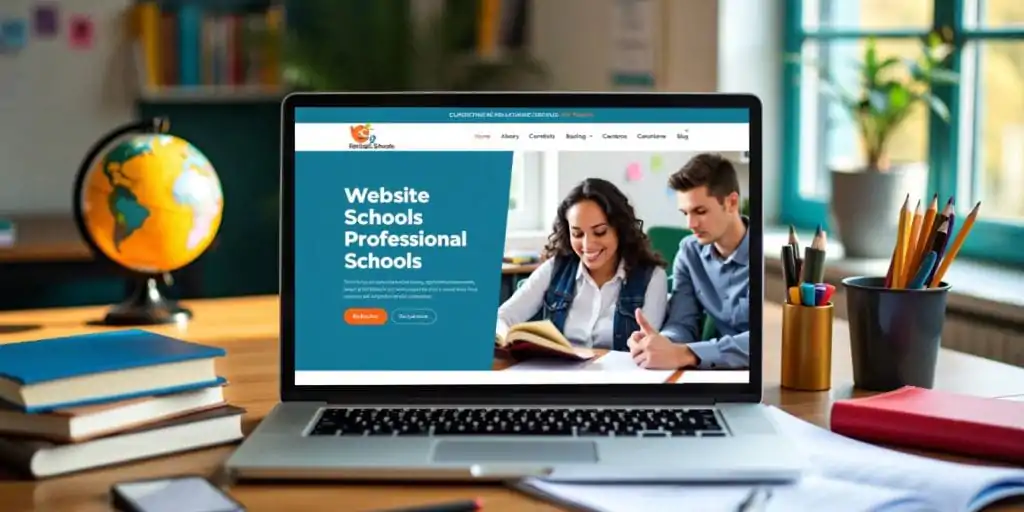 Criação de site profissional para escola. Agência de sites
