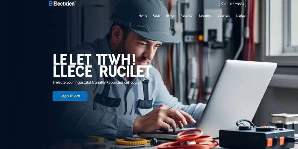Um site de eletricista deve ser responsivo, ter informações de contato claras e um portfólio de serviços. Esses elementos ajudam a aumentar a confiança dos clientes e facilitam a comunicação.