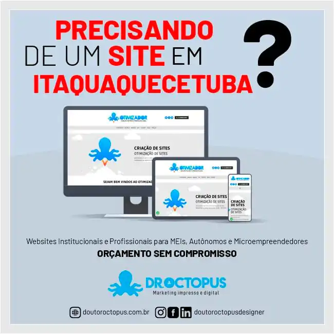Criação de sites em Itaquaquecetuba