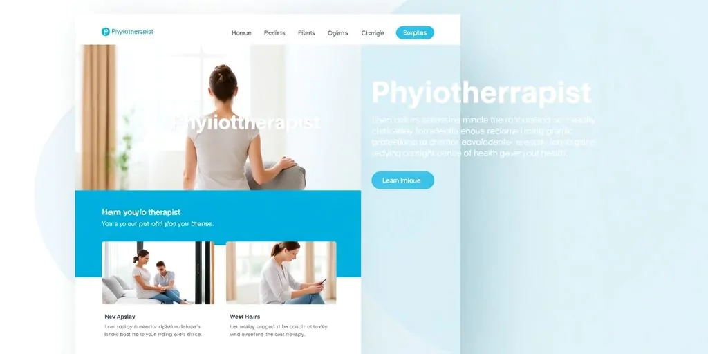 Criação de site para fisioterapeuta. Agência de sites!