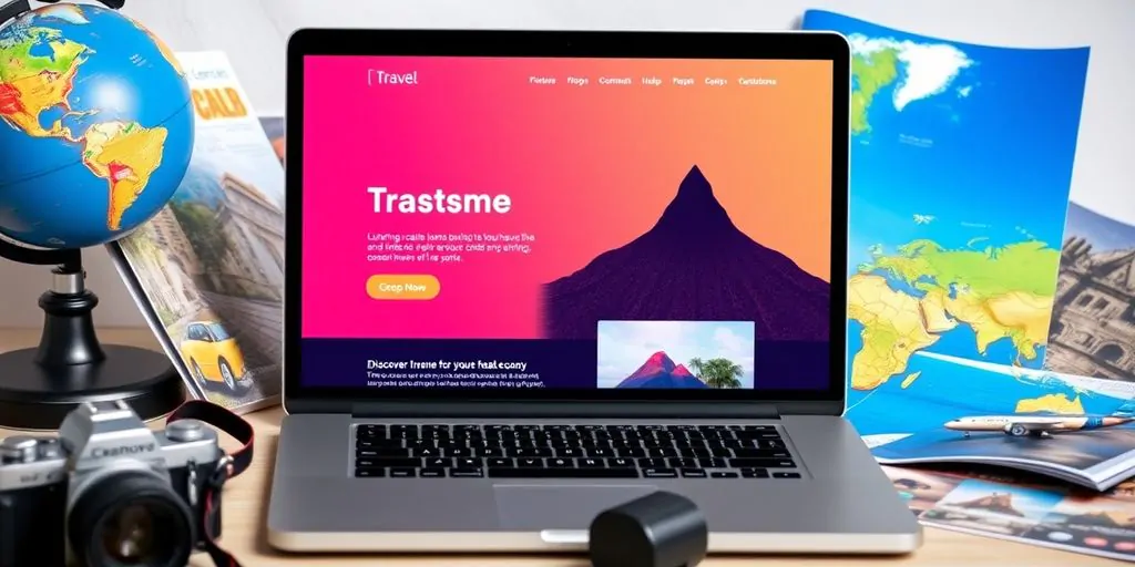 Um site bem projetado, com funcionalidades como venda online e integração com redes sociais, diferencia sua agência de viagens da concorrência e gera mais vendas.