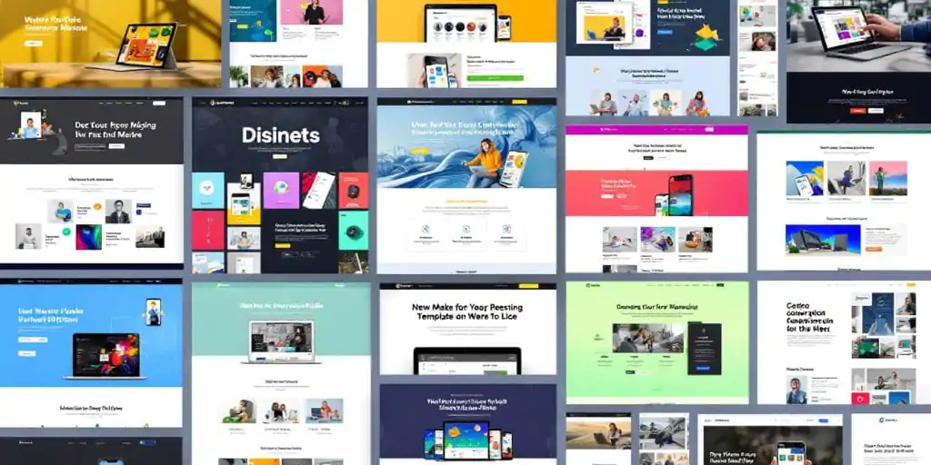 Sites prontos ou modelos de site