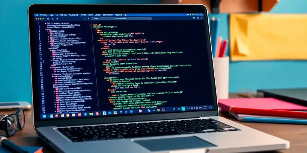 Quer dominar o desenvolvimento web? Aprenda a criar sites com HTML e CSS, explore técnicas de design responsivo, entenda o mercado de trabalho e descubra como publicar seu site na internet.