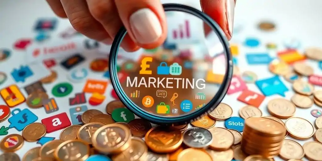 Tela de computador mostrando relatório de rankeamento no Google, com destaque para palavras-chave e métricas de desempenho.