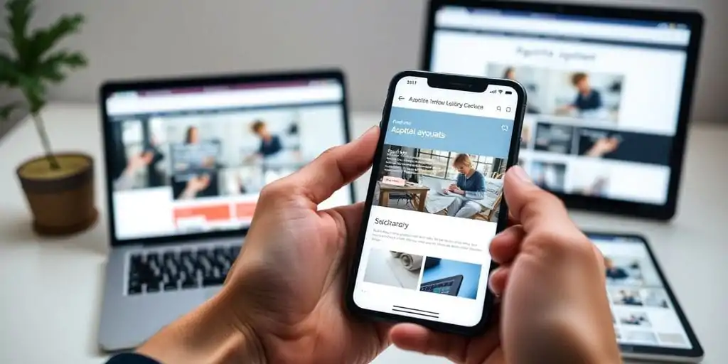 Layout responsivo ainda é tendência em 2025