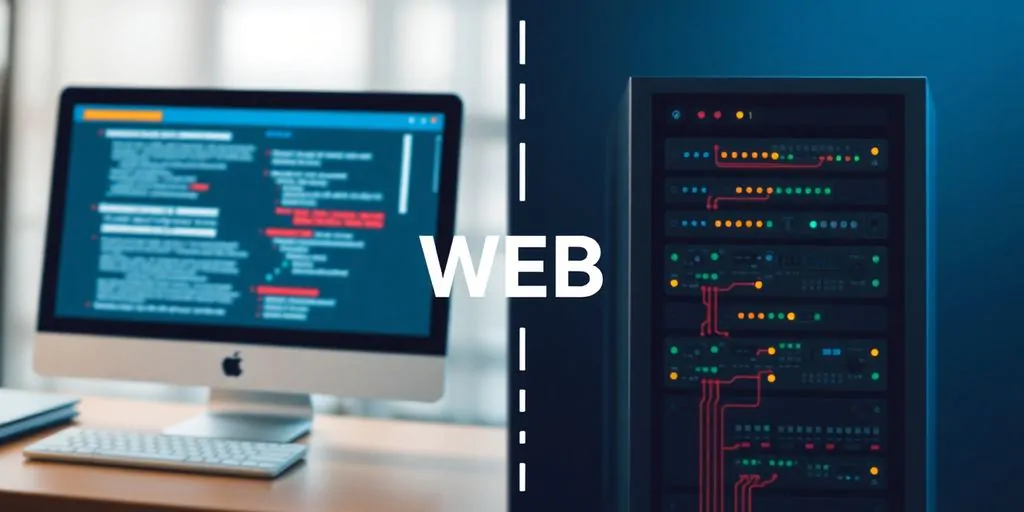 Como front-end e back-end se comunicam? – Aprenda sobre a integração entre as duas áreas e a importância das APIs para o funcionamento de sistemas web.