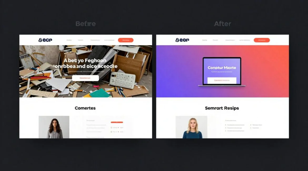 Redesign ou Recriação de Site - upgrade