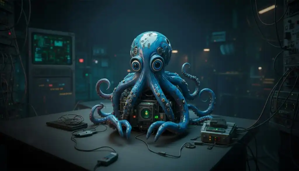 Criação de Site em Jundiaí - Mascote Octopus
