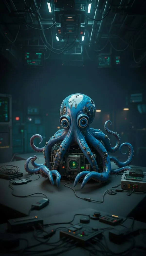 Otimização de Sites no Rio de Janeiro Doutor Octopus Mascote