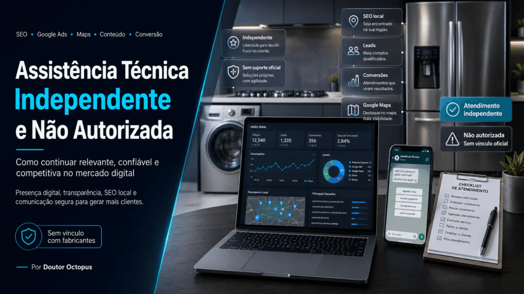 Assistência técnica independente e digital