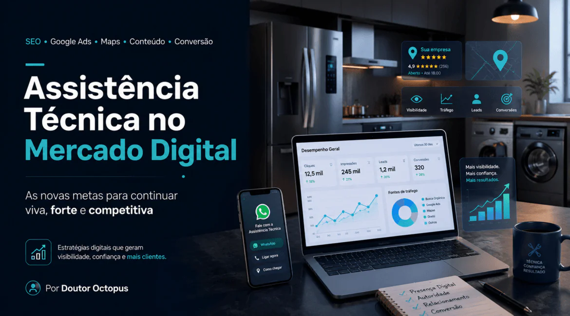 Assistência técnica para negócios digitais