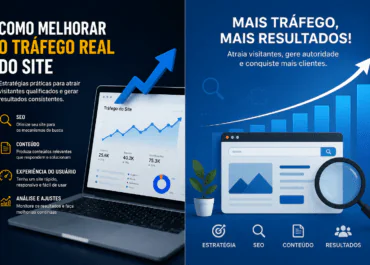 570. Como Melhorar o Tráfego Real do Site: o Guia Completo para Atrair Visitantes que Realmente Importam